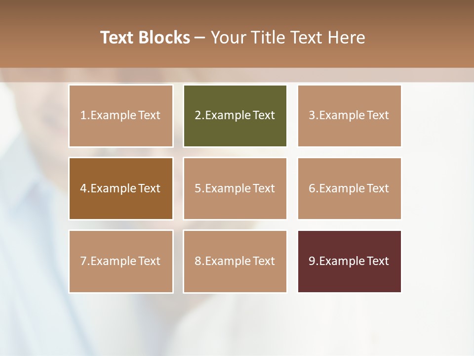 A Man And Woman Holding A Key To A House PowerPoint Template