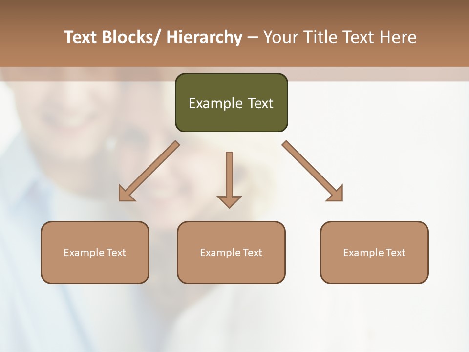 A Man And Woman Holding A Key To A House PowerPoint Template
