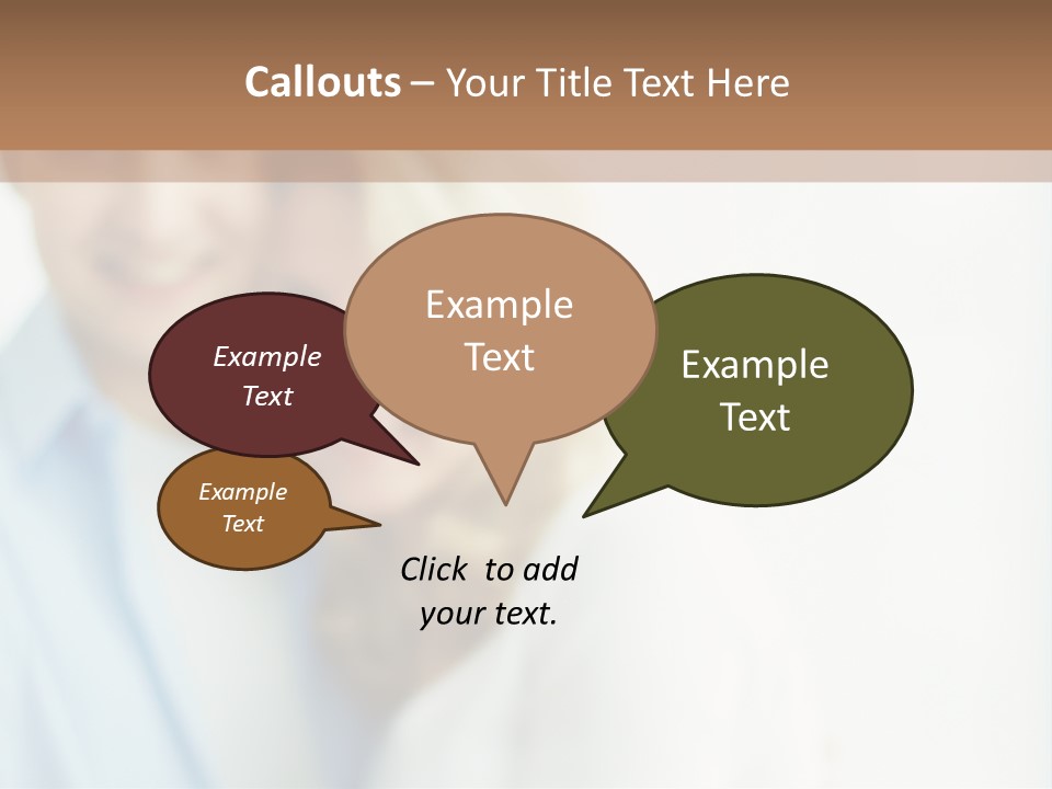 A Man And Woman Holding A Key To A House PowerPoint Template