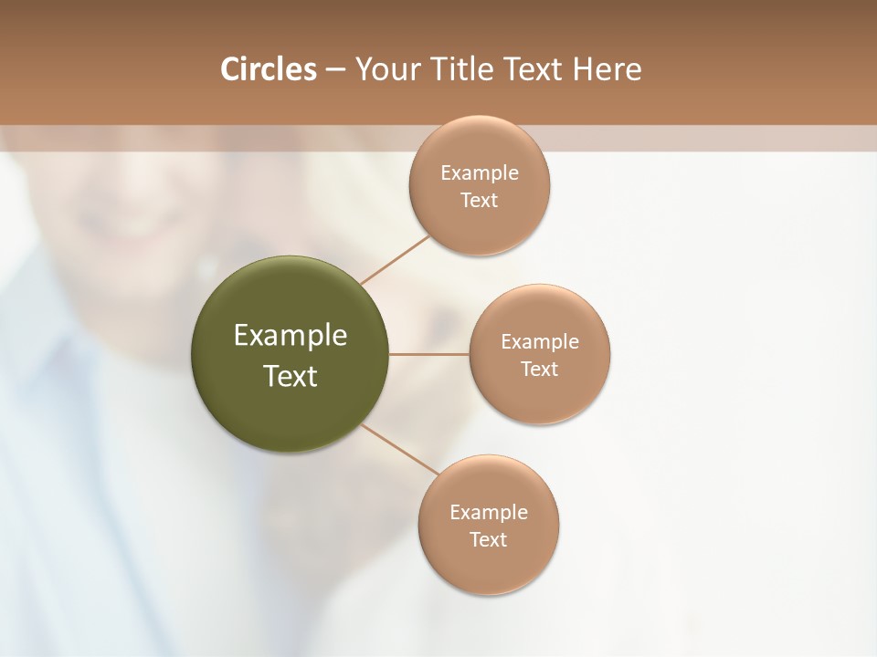 A Man And Woman Holding A Key To A House PowerPoint Template