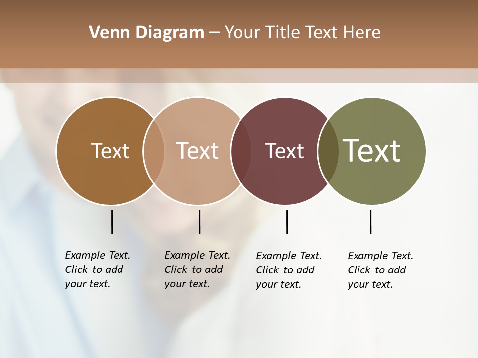 A Man And Woman Holding A Key To A House PowerPoint Template