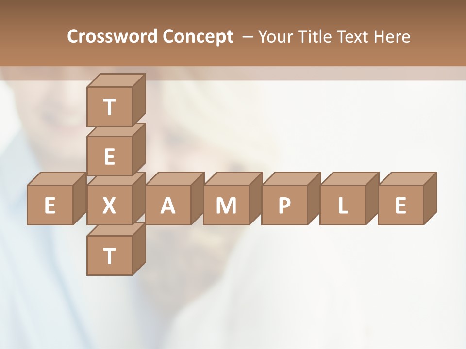 A Man And Woman Holding A Key To A House PowerPoint Template