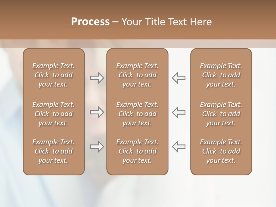 A Man And Woman Holding A Key To A House PowerPoint Template