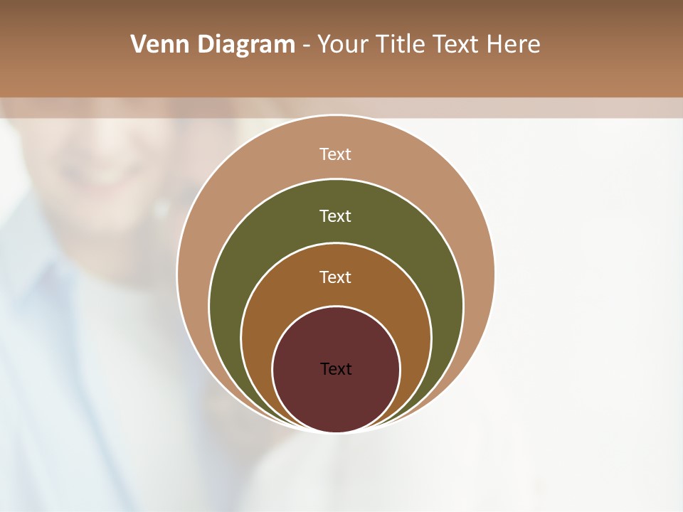 A Man And Woman Holding A Key To A House PowerPoint Template