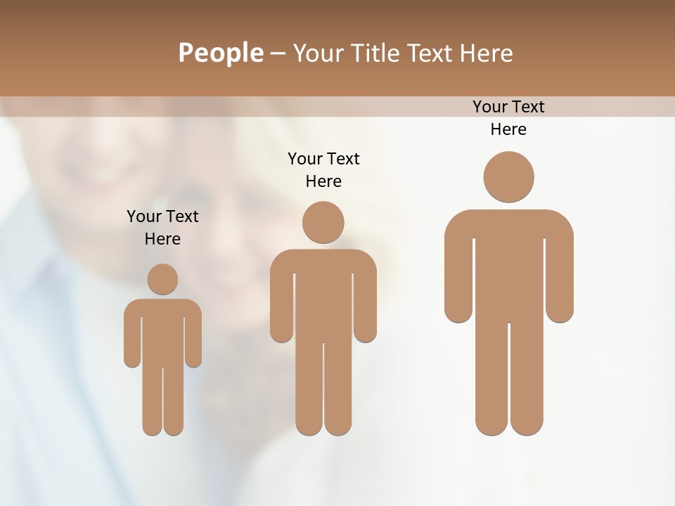 A Man And Woman Holding A Key To A House PowerPoint Template