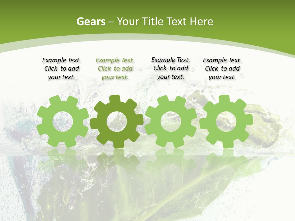 Cabinets Chair Spacious PowerPoint Template