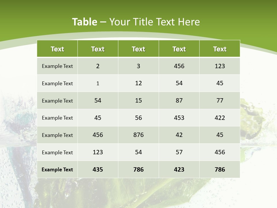 Cabinets Chair Spacious PowerPoint Template