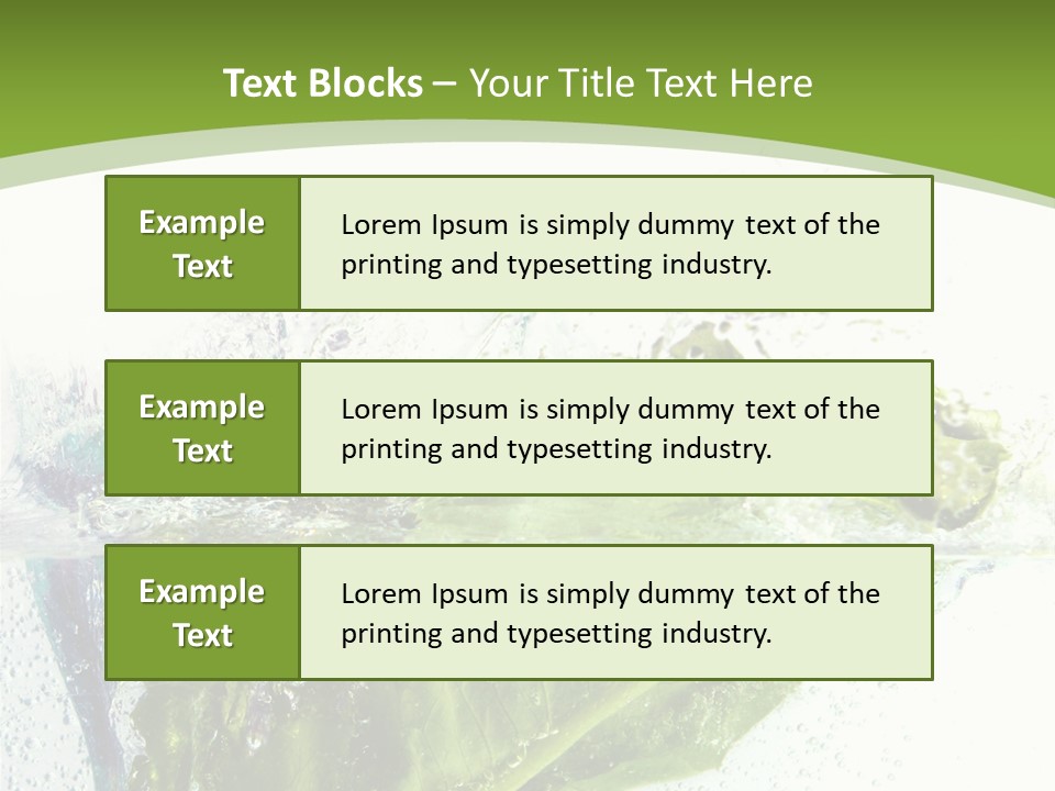 Cabinets Chair Spacious PowerPoint Template