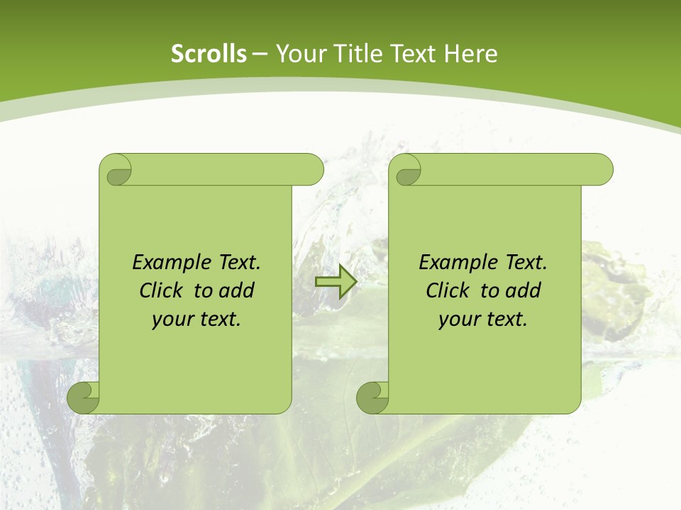 Cabinets Chair Spacious PowerPoint Template