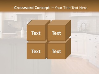 Cabinets Chair Spacious PowerPoint Template