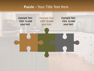 Cabinets Chair Spacious PowerPoint Template