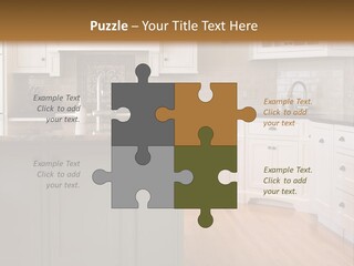 Cabinets Chair Spacious PowerPoint Template