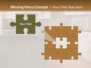 Cabinets Chair Spacious PowerPoint Template