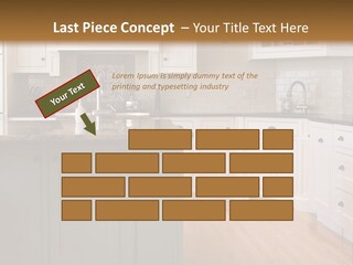 Cabinets Chair Spacious PowerPoint Template