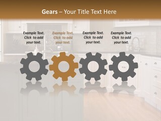Cabinets Chair Spacious PowerPoint Template