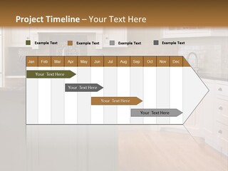Cabinets Chair Spacious PowerPoint Template