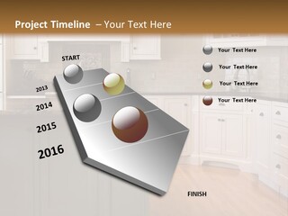 Cabinets Chair Spacious PowerPoint Template