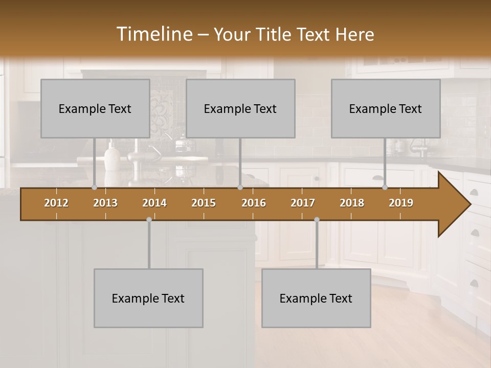 Cabinets Chair Spacious PowerPoint Template