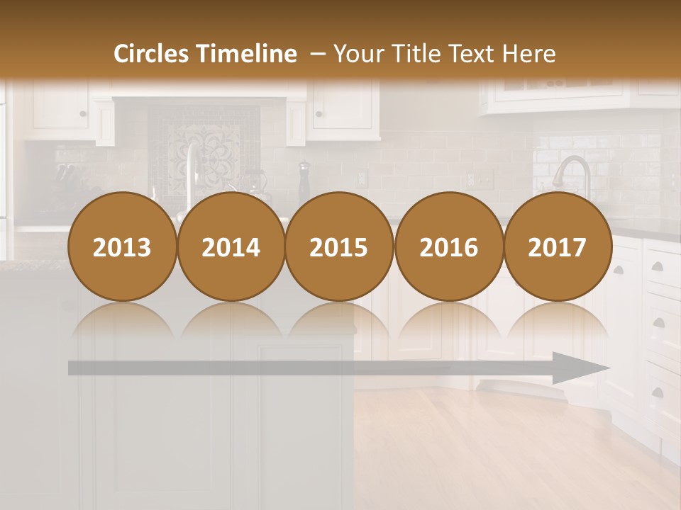 Cabinets Chair Spacious PowerPoint Template