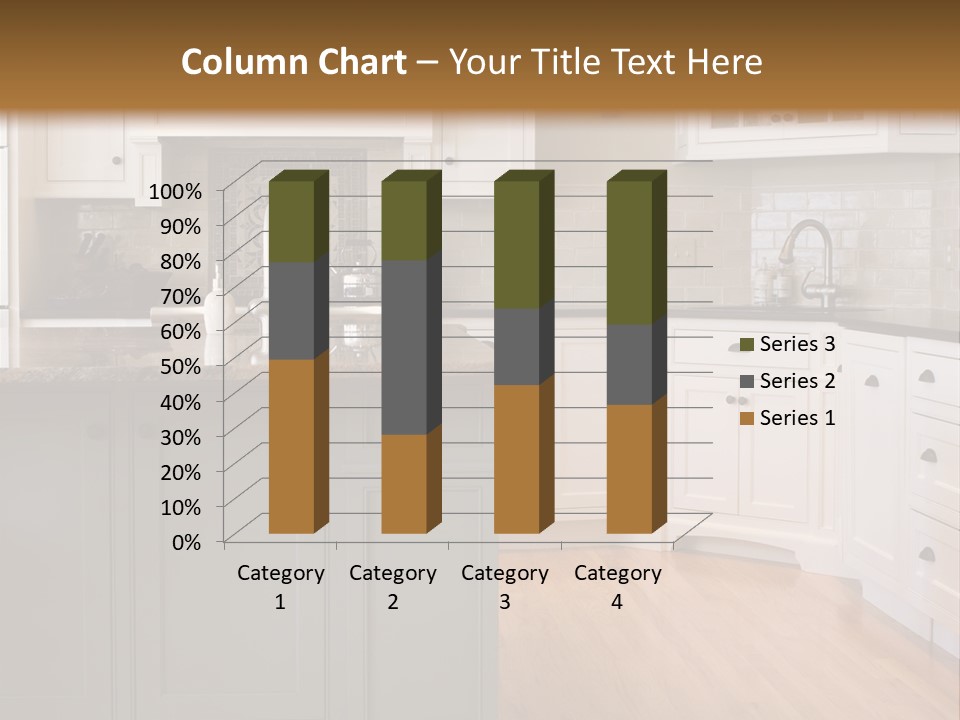 Cabinets Chair Spacious PowerPoint Template