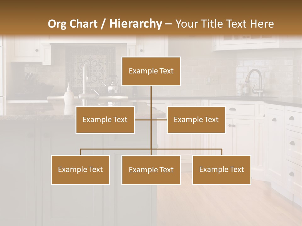 Cabinets Chair Spacious PowerPoint Template