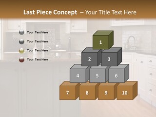Cabinets Chair Spacious PowerPoint Template