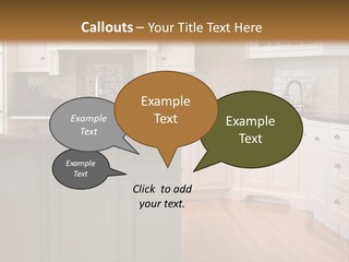 Cabinets Chair Spacious PowerPoint Template