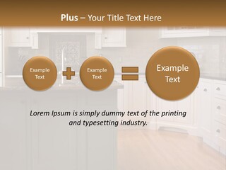 Cabinets Chair Spacious PowerPoint Template