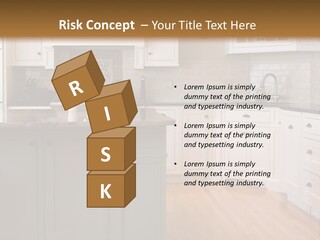 Cabinets Chair Spacious PowerPoint Template