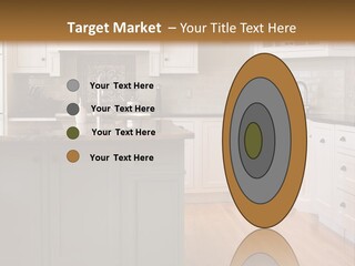 Cabinets Chair Spacious PowerPoint Template