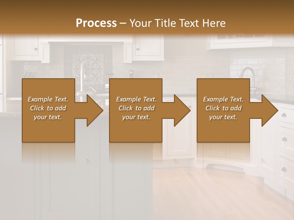 Cabinets Chair Spacious PowerPoint Template