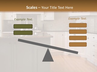 Cabinets Chair Spacious PowerPoint Template