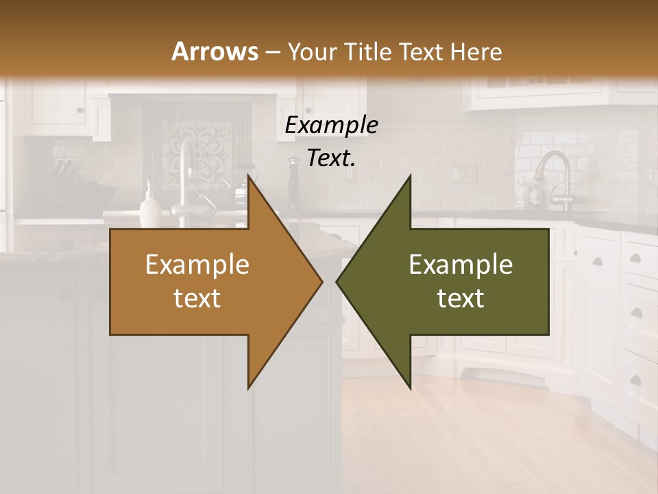 Cabinets Chair Spacious PowerPoint Template