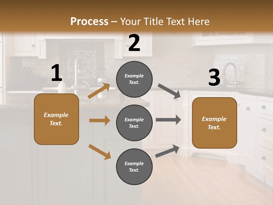Cabinets Chair Spacious PowerPoint Template