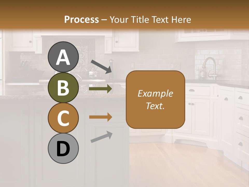 Cabinets Chair Spacious PowerPoint Template
