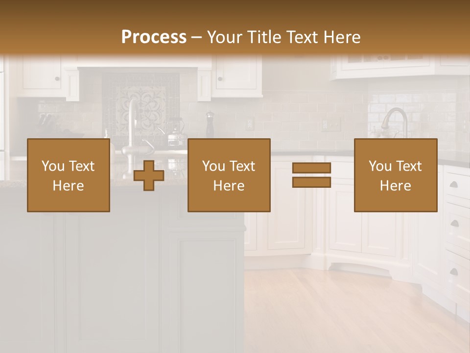 Cabinets Chair Spacious PowerPoint Template