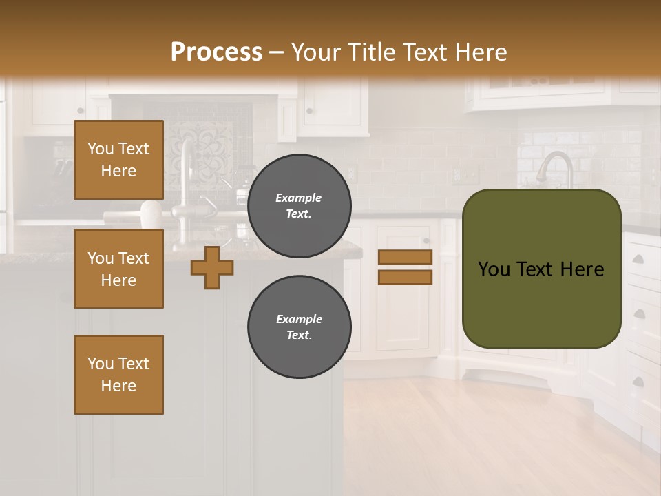 Cabinets Chair Spacious PowerPoint Template