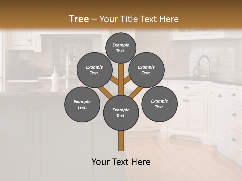 Cabinets Chair Spacious PowerPoint Template
