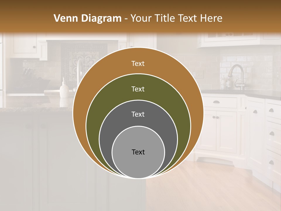 Cabinets Chair Spacious PowerPoint Template