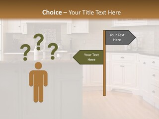 Cabinets Chair Spacious PowerPoint Template