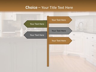 Cabinets Chair Spacious PowerPoint Template