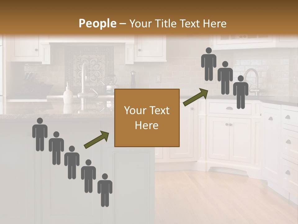 Cabinets Chair Spacious PowerPoint Template
