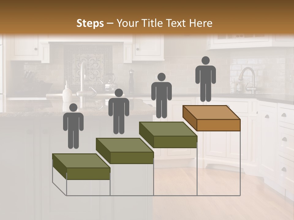 Cabinets Chair Spacious PowerPoint Template