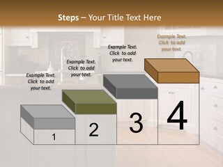 Cabinets Chair Spacious PowerPoint Template