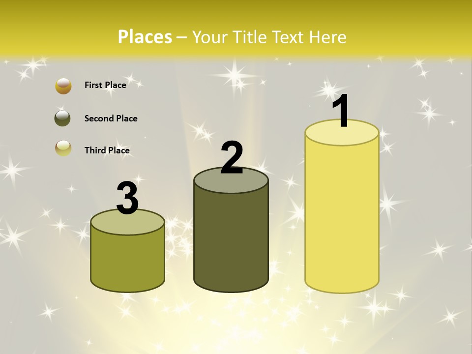 Fairytales Rays Space PowerPoint Template