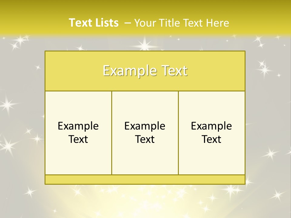 Fairytales Rays Space PowerPoint Template