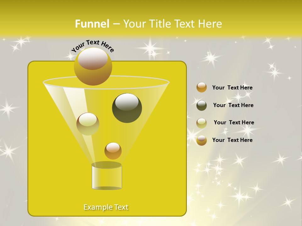 Fairytales Rays Space PowerPoint Template