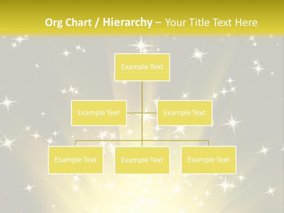 Fairytales Rays Space PowerPoint Template