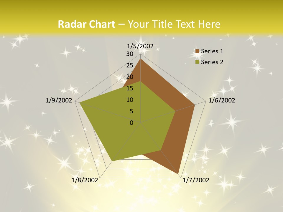 Fairytales Rays Space PowerPoint Template