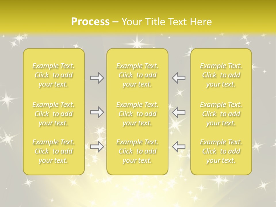 Fairytales Rays Space PowerPoint Template